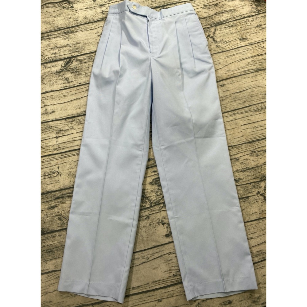 James River Traders Mens (Fits 28-32") Deadstock Elastic Waist Pleated Pants